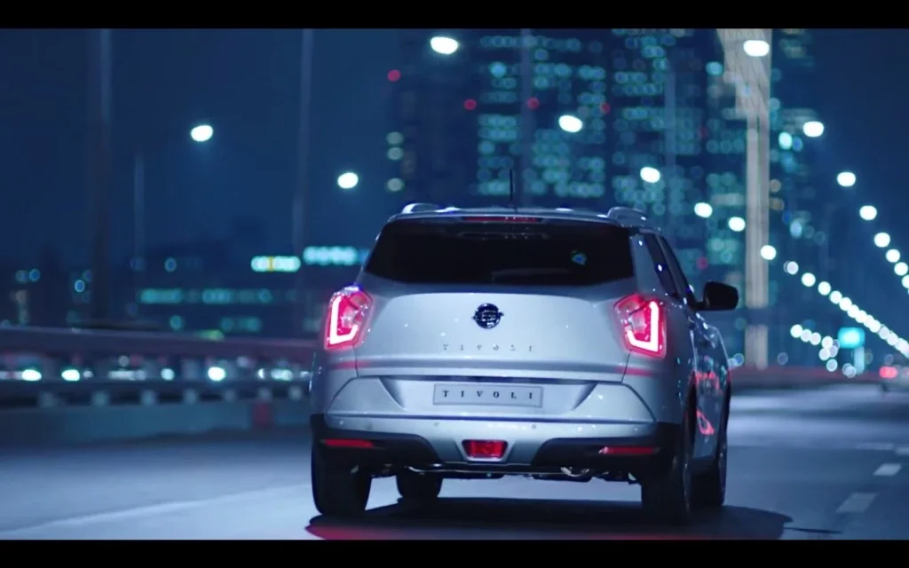 ssangyong tivoli rear