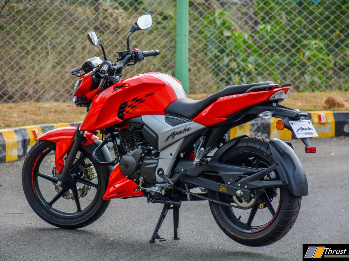 19 Tvs Apache Rtr 160 4v Abs Is A Single Channel Unit Launched