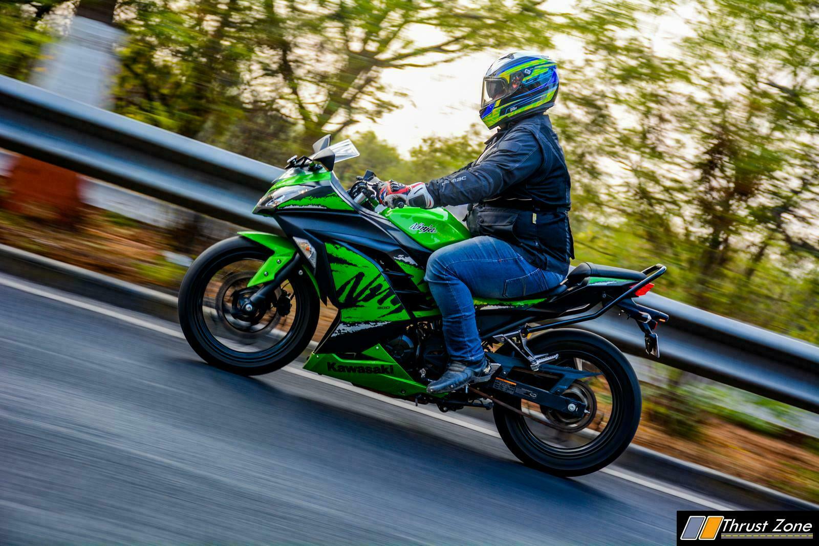 Bevis Kenya panel 2019 Kawasaki Ninja 300 India Review, Road Test