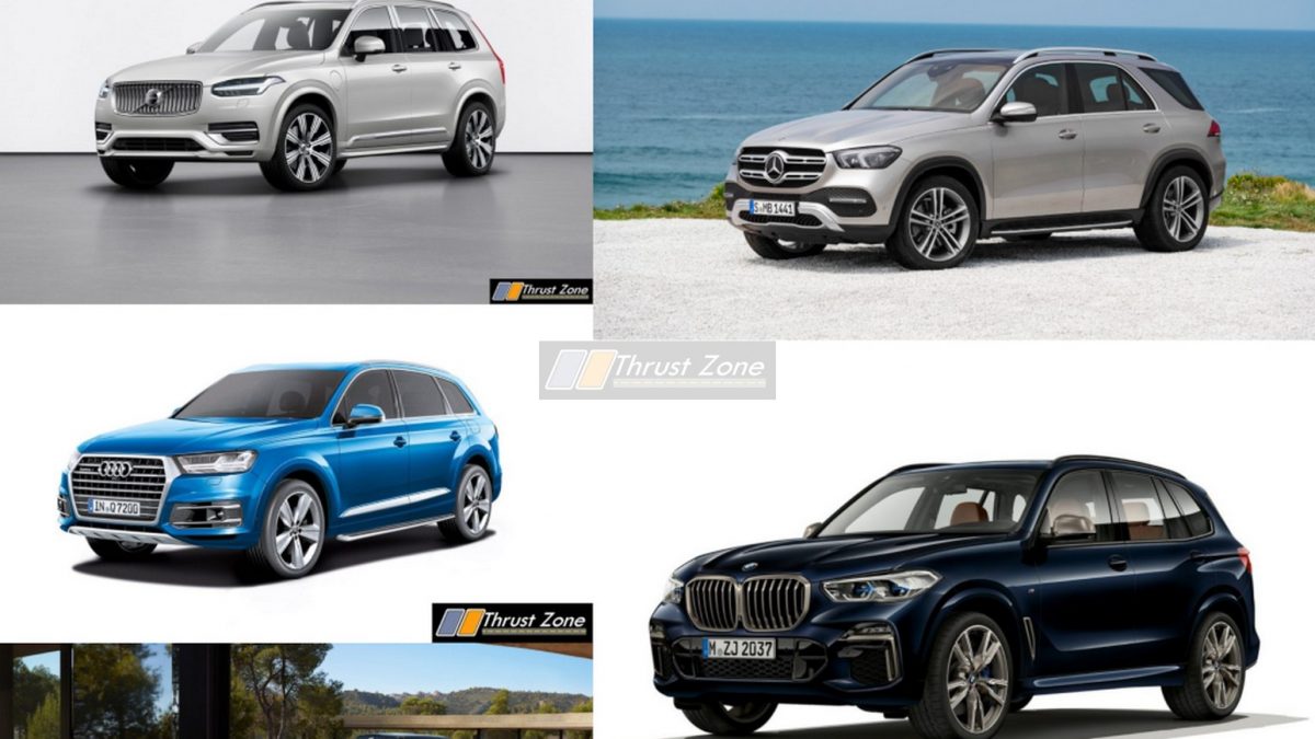 2023 Audi Q7 Vs Bmw X5 2019 Bmw X5 Vs Mercedes Gle Vs Land Rover Discovery Vs Audi Q7 Vs Volvo Xc90