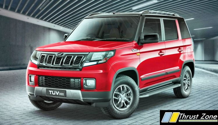 2019 Mahindra TUV 300 Facelift (1) - Thrust Zone