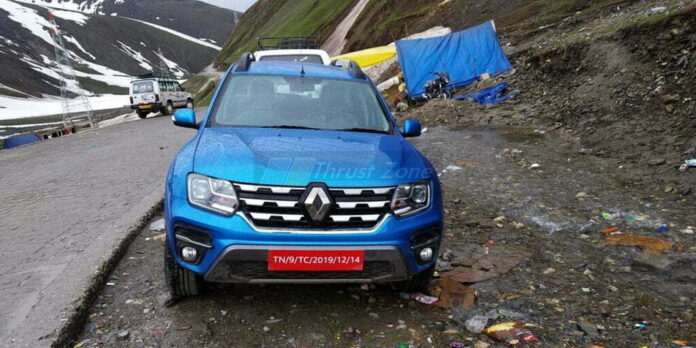 India Spec 2020 Renault Duster Spied (1)