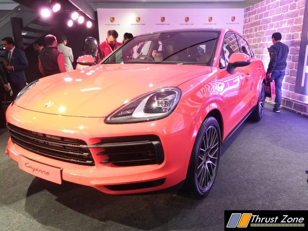 Four Door Porsche Cayenne Coupe India 12 Thrust Zone