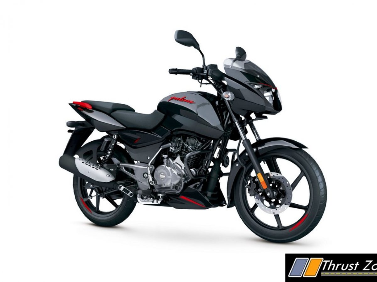 pulsar 125 red black