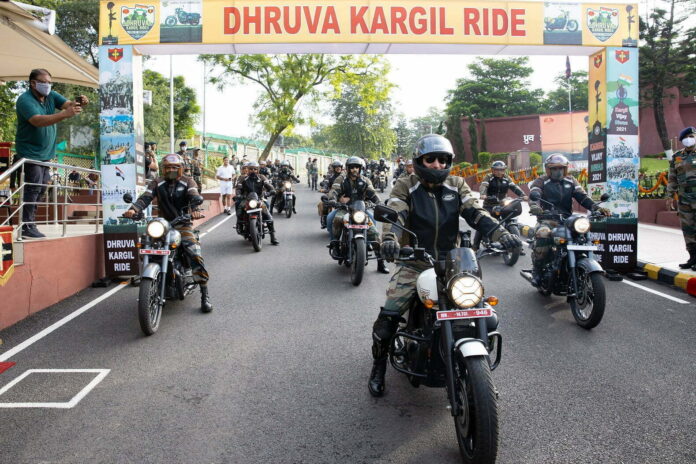 Jawa Motorcycles' Dhruva Kargil Ride 2021 in partnership with the Indian Army from Udhampur to Kargil War Memorial, Drass - 1