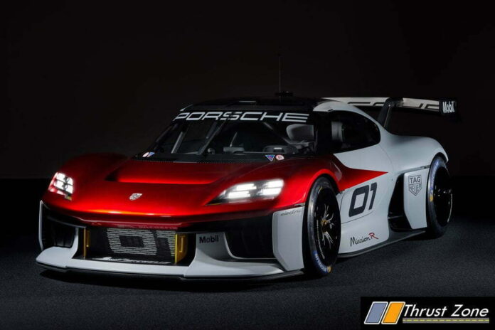 Porsche Reveals Mission R Concept Car! (1)