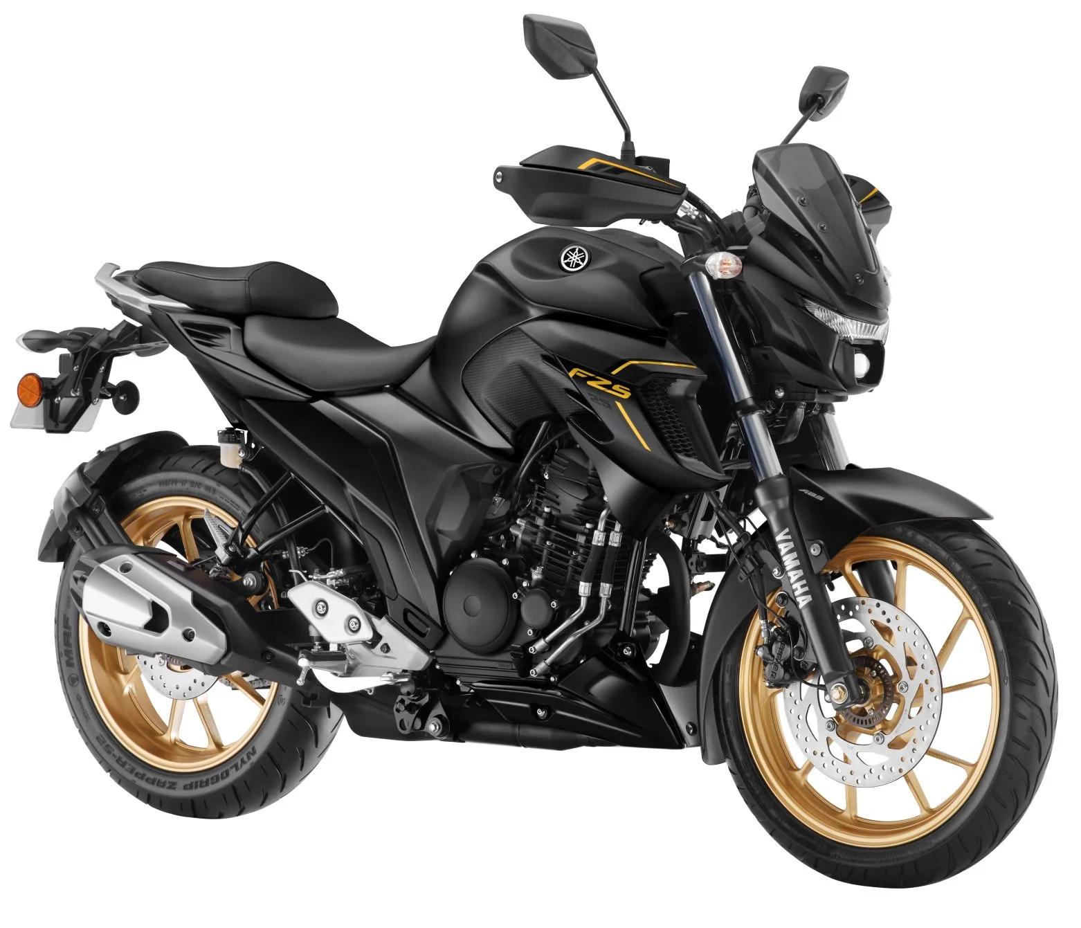 Yamaha fz25 deals bs6 black colour