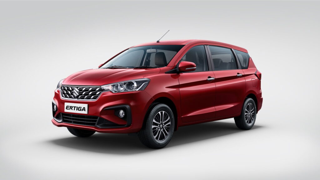 2022 Maruti Ertiga Launched With New Powertrain and Four Airbags