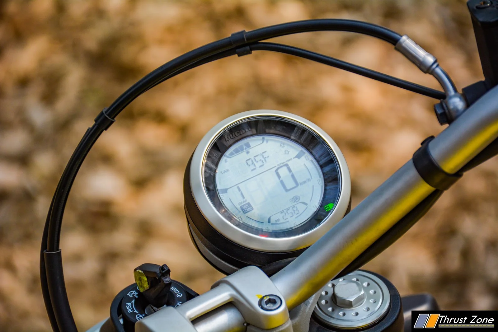 Ducati scrambler on sale fuel gauge