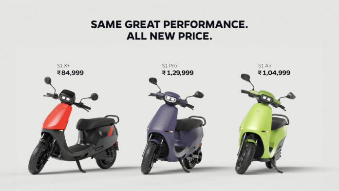 Ola S1 X Portfolio Starts From As Low As Rs. 69,999!