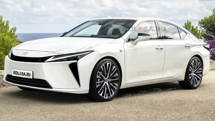 2026 Lexus ES Electric Option Incoming - To Be A Big Facelift!