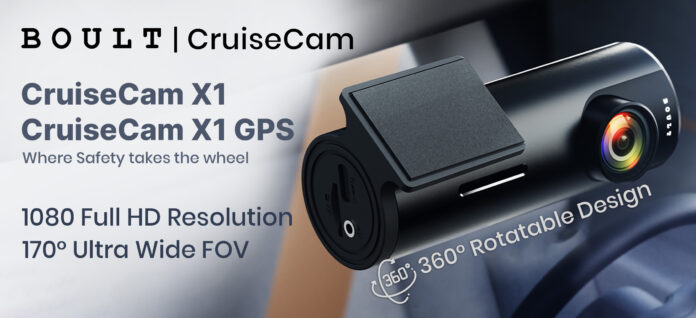 BOULT Dashcam CruiseCam X1 and X1 GPS Launched
