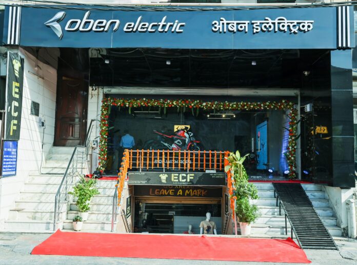 Oben electric delhi showroom