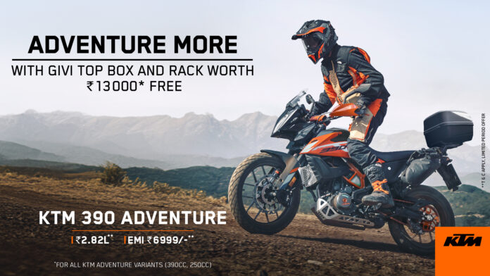 KTM 390 Adventure And 250 Adventure Get Complimentary GIVI Top-Box!