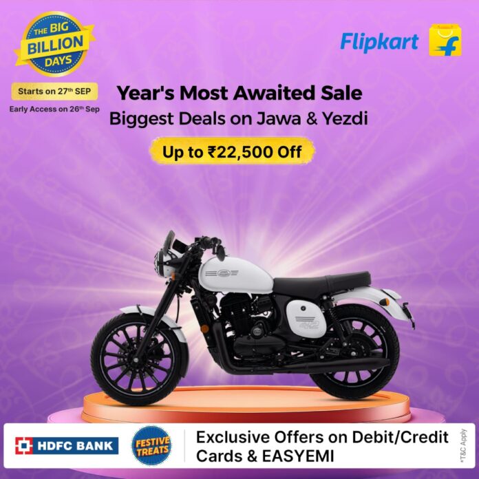 Big Billion Days 2024_Flipkart_Jawa Yezdi Motorcyles