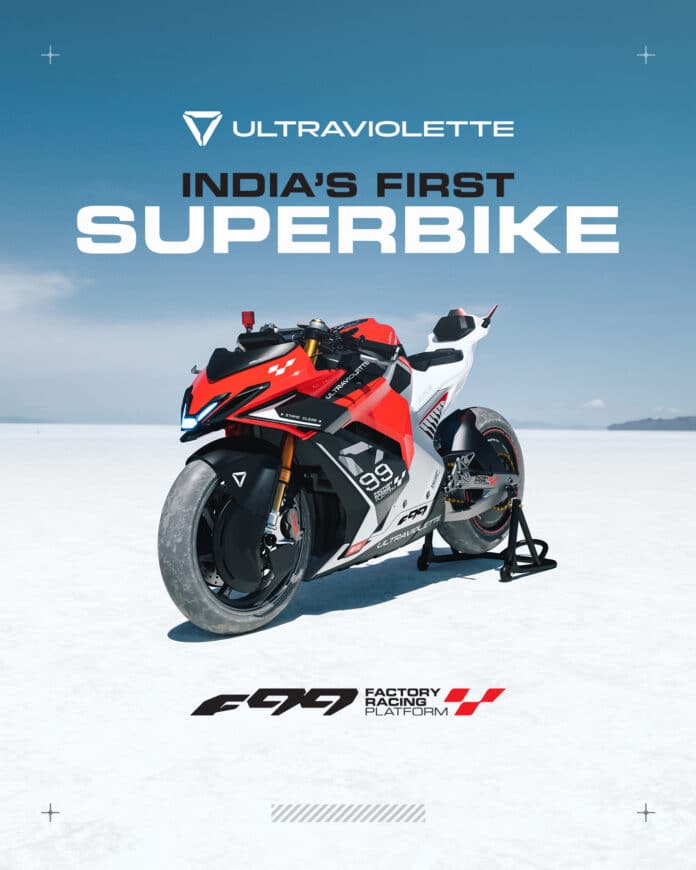 Ultraviolette F99 Factory Racing Platform And F77 Exports Begin