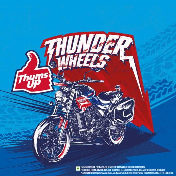 Hero MotoCorp and Thums Up Tie Up For Mavrick Thunderwheels 440 Limited Edition