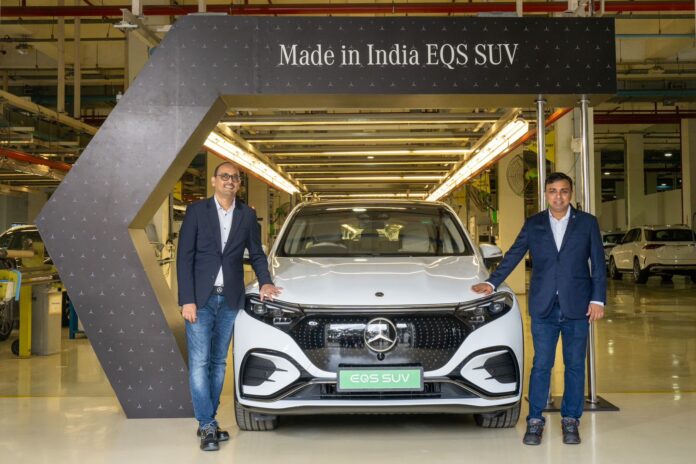 Made In India Mercedes EQS SUV 580 4Matic Launched