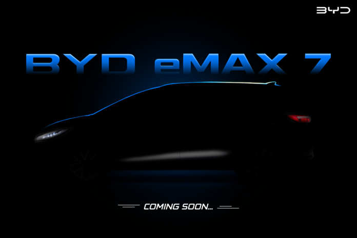 BYD eMAX 7 India Launch On 8'th October 2024