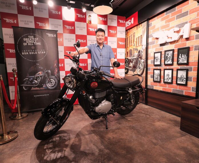 BSA Motorcycles Celebrates Heritage and Adventure with Delivery of First Gold Star 650 in North-East India to Mr. Oken Tayeng, MLA of Arunachal Pradesh