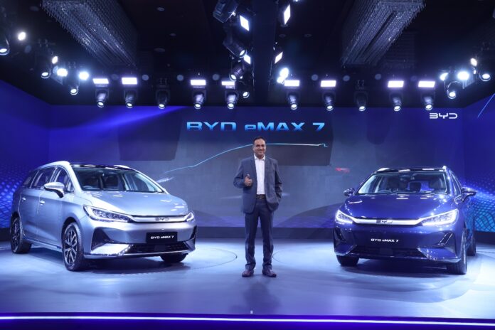 BYD eMAX 7 Launched In India - 7 Seater EV