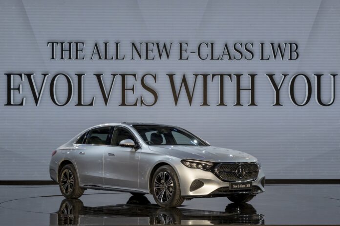 The All New E Class Long Wheel Base Mercedes