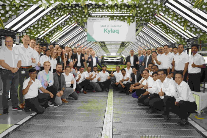 Škoda Kylaq Production Begins In Chakan Factory