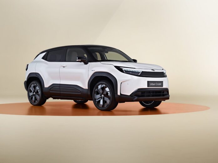 Toyota Urban Cruiser EV Revealed In UK - India Bound (3)