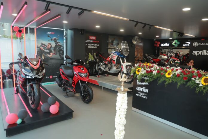 Motoplex Dealership in Pune Inagurated - Aprilia Moto Guzzi And Vespa