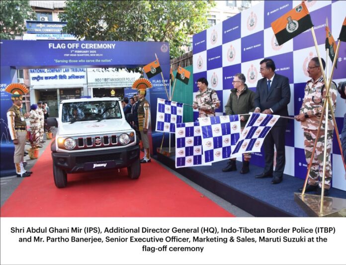 Maruti Suzuki Hands Over 60 Jimnys To ITBP - 20 Lakh Cars Financed Through MSSF